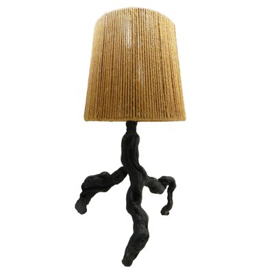 Mid-Century Olive Root Table Lamp-ARU-1073202