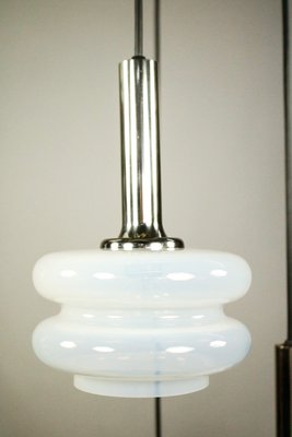 Mid-Century Opaline Glass 5-Light Cascade Ceiling Lamp-FUP-688550