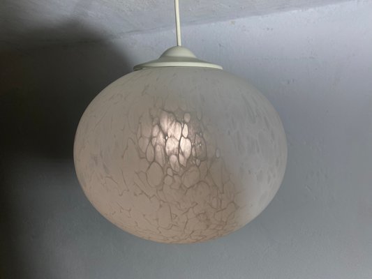 Mid-Century Opaline Glass Ceiling Lamp from Peill & Putzler, 1960s-PYR-674093