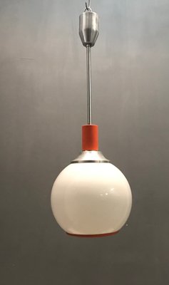 Mid-Century Opaline Glass Light Pendant-JJC-772184