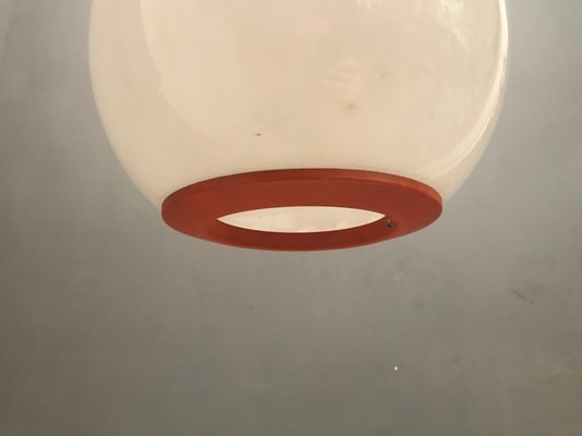 Mid-Century Opaline Glass Light Pendant-JJC-772184