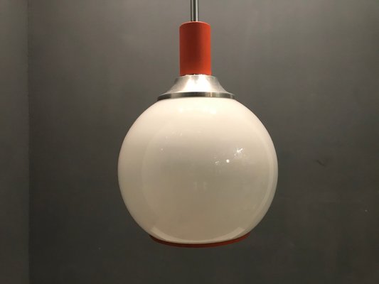 Mid-Century Opaline Glass Light Pendant-JJC-772184