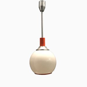 Mid-Century Opaline Glass Light Pendant-JJC-772184