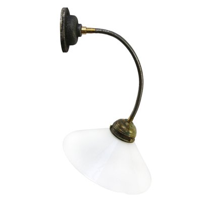 Mid-Century Opaline Glass Sconce-BLS-557372