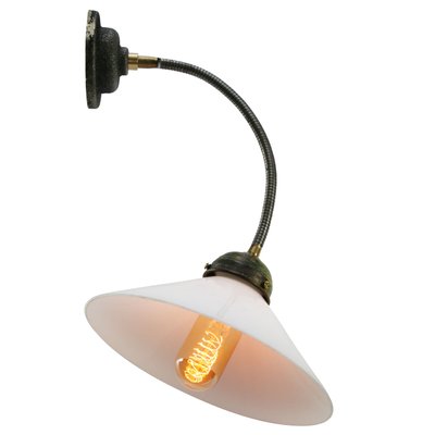 Mid-Century Opaline Glass Sconce-BLS-557372