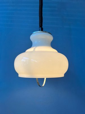 Mid-Century Opaline Milk Glass Pendant Lamp-ZBK-1740757