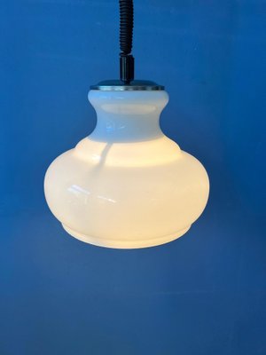 Mid-Century Opaline Milk Glass Pendant Lamp-ZBK-1740757