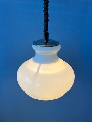 Mid-Century Opaline Milk Glass Pendant Lamp-ZBK-1740757