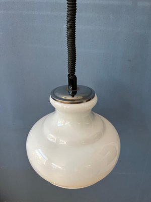 Mid-Century Opaline Milk Glass Pendant Lamp-ZBK-1740757