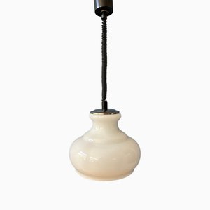 Mid-Century Opaline Milk Glass Pendant Lamp-ZBK-1740757