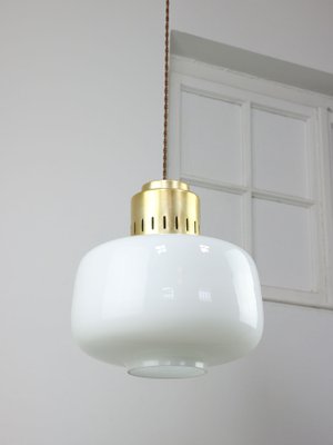 Mid-Century Opaline Pendant Lamp-HGJ-1438710