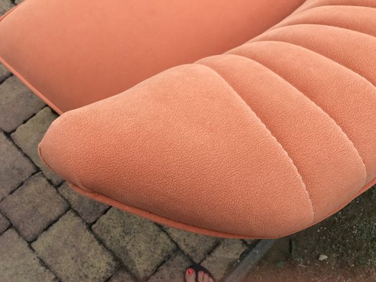 Mid-Century Orange Sofa, 1950-OXJ-974981