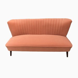 Mid-Century Orange Sofa, 1950-OXJ-974981