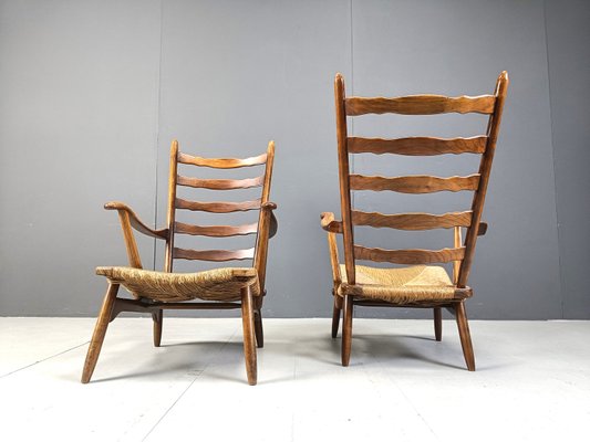 Mid-Century Organic Armchairs by De Ster Gelderland, 1960s, Set of 2-IRH-2035604