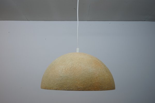 Mid-Century Organic Fiberglass Moon Lamp, 1970s-CIP-1065291