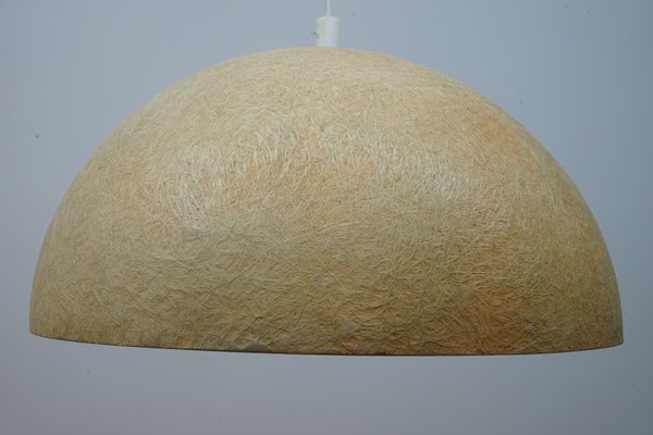 Mid-Century Organic Fiberglass Moon Lamp, 1970s-CIP-1065291