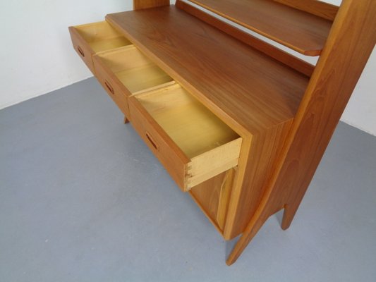 Mid-Century Organic Teak Bookcase by Karl Nothhelfer for Pollmann, 1950s-RDW-900386