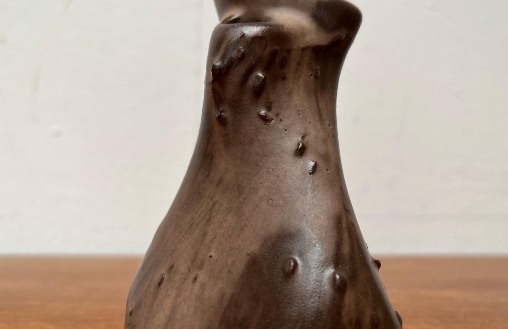 Mid-Century Organically Shaped Studio Pottery Vase by Montanus & Remy, Germany, 1960s