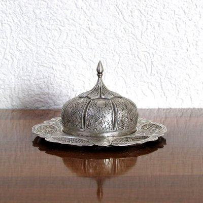 Mid-Century Oriental SIlver Plate-YGE-590313