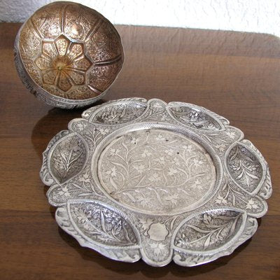 Mid-Century Oriental SIlver Plate-YGE-590313