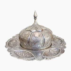 Mid-Century Oriental SIlver Plate-YGE-590313