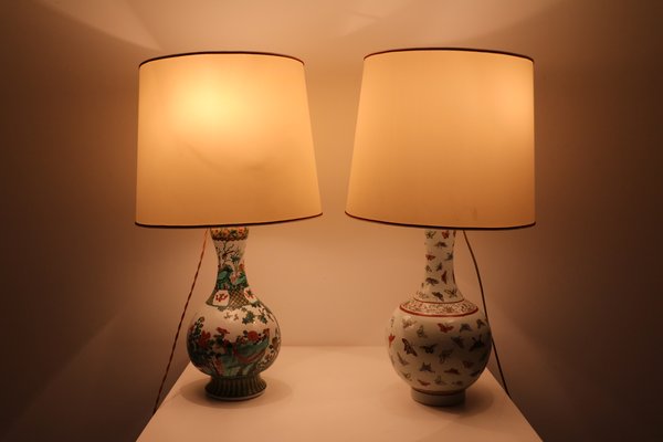 Mid-Century Oriental Style Table Lamp-SXX-660370