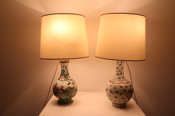 Mid-Century Oriental Style Table Lamp-SXX-660370