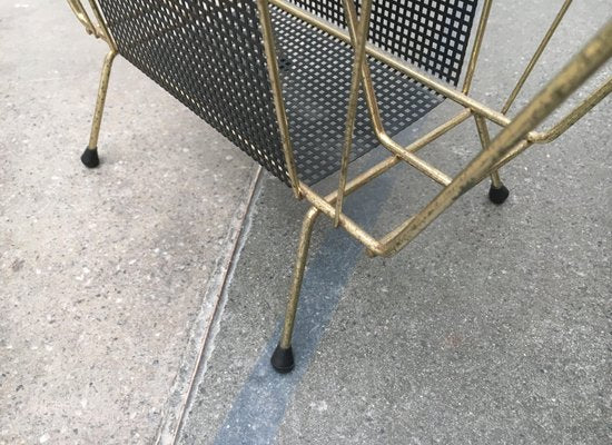 Mid-Century Ornamental Magazine Rack-UAH-875575