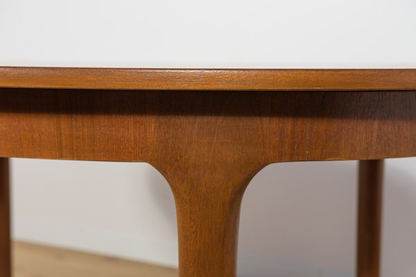 Mid-Century Oval Extendable Teak Dining Table from McIntosh, 1960s-NIT-2029030