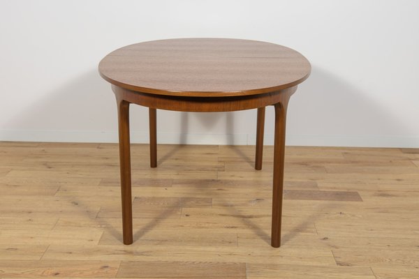 Mid-Century Oval Extendable Teak Dining Table from McIntosh, 1960s-NIT-2029030