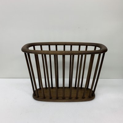 Mid-Century Oval Magazine Rack by Arthur Umanoff, 1950s-BGP-681993