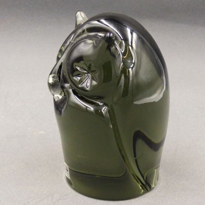 Mid-Century Owl in Glass from Livio Seguso for Grail-WK-1297511