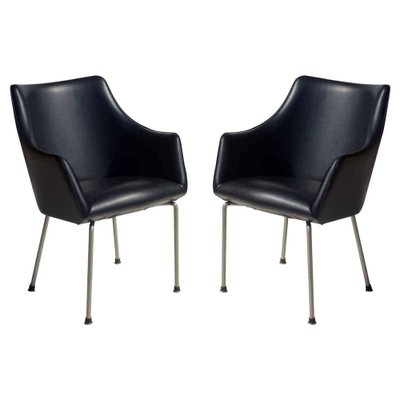 Mid-Century P20 Chairs by Osvaldo Borsani for Tecno, 1955, Set of 2-KGD-971259