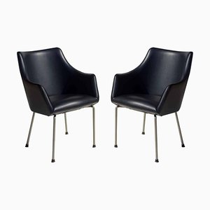 Mid-Century P20 Chairs by Osvaldo Borsani for Tecno, 1955, Set of 2-KGD-971259