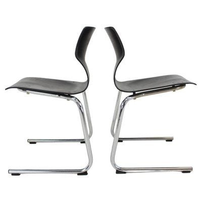 Mid-Century Pagwood Chairs attributed to Flototto for Flötotto, 1980, Set of 2-TZ-1398649