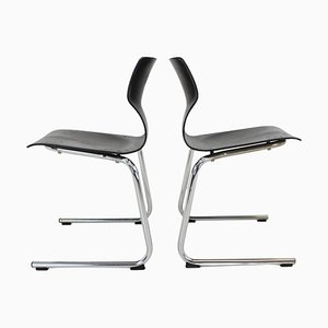 Mid-Century Pagwood Chairs attributed to Flototto for Flötotto, 1980, Set of 2-TZ-1398649