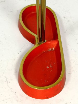 Mid-Century Painted Brass Umbrella Stand, 1960s-UWE-914875