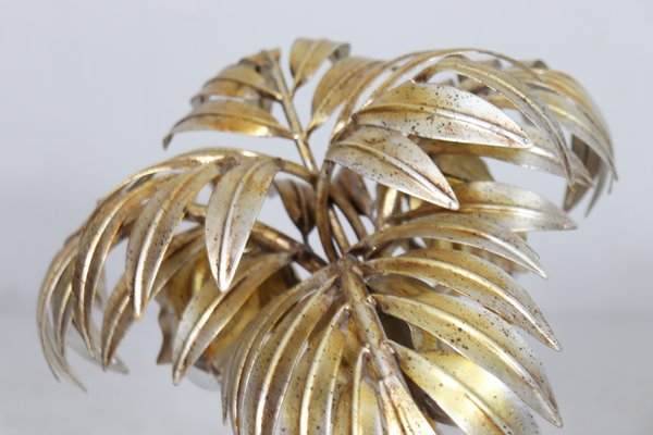 Mid-Century Palm Tree Table Lamp from Maison Jansen, France, 1970s-DLB-2019686