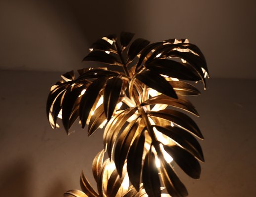 Mid-Century Palm Tree Table Lamp from Maison Jansen, France, 1970s-DLB-2019686