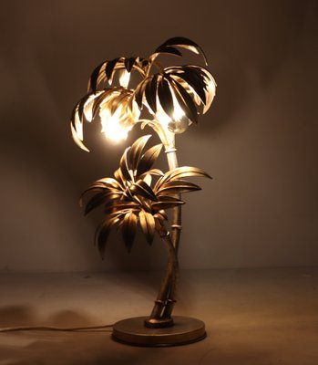 Mid-Century Palm Tree Table Lamp from Maison Jansen, France, 1970s-DLB-2019686