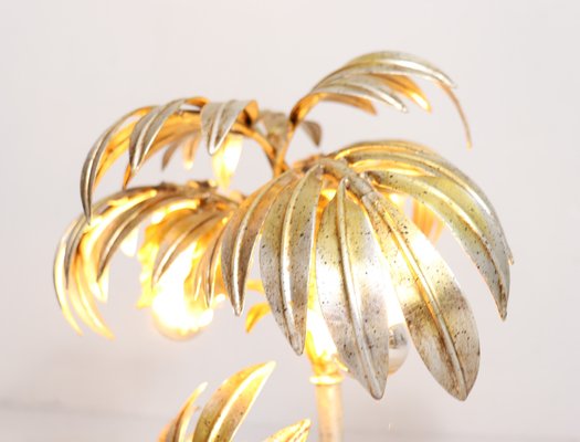 Mid-Century Palm Tree Table Lamp from Maison Jansen, France, 1970s-DLB-2019686