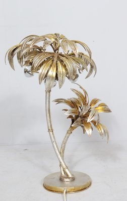 Mid-Century Palm Tree Table Lamp from Maison Jansen, France, 1970s-DLB-2019686