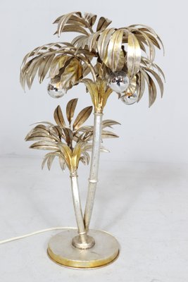 Mid-Century Palm Tree Table Lamp from Maison Jansen, France, 1970s-DLB-2019686