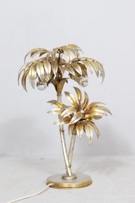 Mid-Century Palm Tree Table Lamp from Maison Jansen, France, 1970s-DLB-2019686