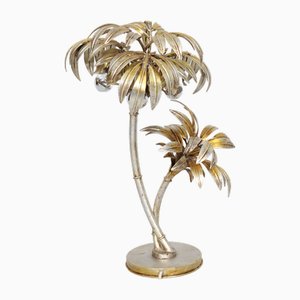 Mid-Century Palm Tree Table Lamp from Maison Jansen, France, 1970s-DLB-2019686