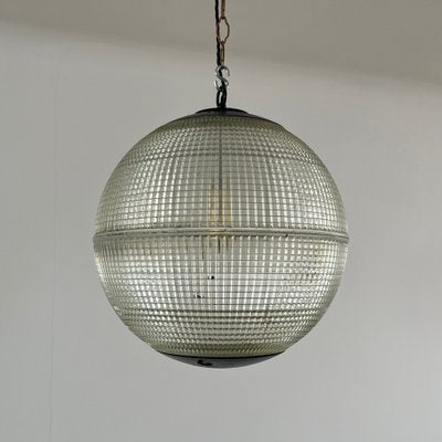 Mid-Century Parisian Glass Globe Pendant-JRP-1355326