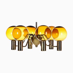 Mid-Century Patricia T372 / 6 Chandelier by Hans-Agne Jakobsson for Hans-Agne Jakobsson AB Markaryd-AX-822632