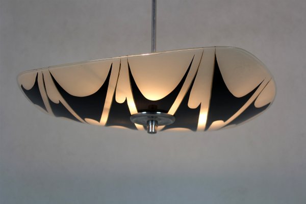 Mid-Century Patterned Ceiling Lamp from Napako-WVS-1118504