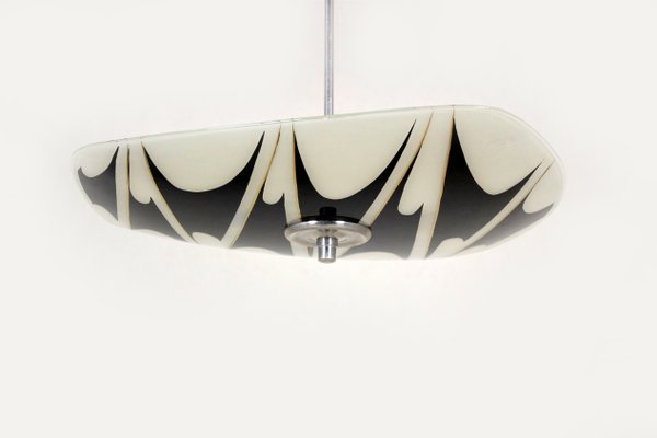 Mid-Century Patterned Ceiling Lamp from Napako-WVS-1118504