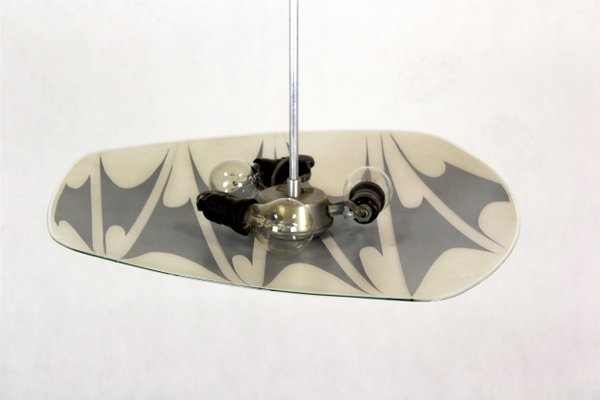 Mid-Century Patterned Ceiling Lamp from Napako-WVS-1118504